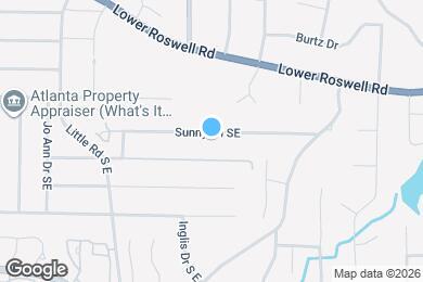 Map image of the property - 2604 Sunny Ln SE