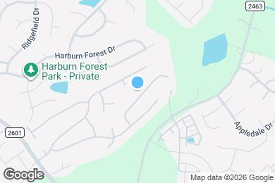 Map image of the property - 2721 Forest Grove Ct