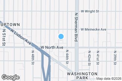 Map image of the property - 2328 N 45th St
