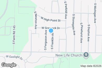 Map image of the property - 5671 S Franklin Ave