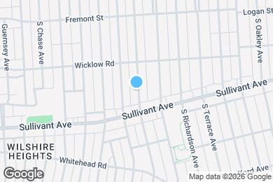 Map image of the property - 475 S Ogden Ave