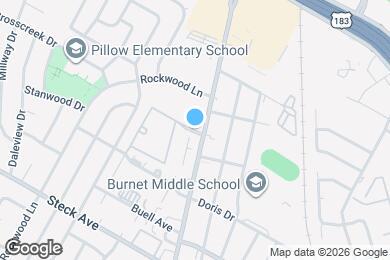 Map image of the property - 8524 Burnet Rd