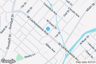 Map image of the property - 904 W Lackawanna Ave