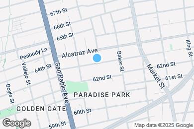 Map image of the property - 1035 63rd St