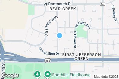 Map image of the property - 3352 S Holland Way