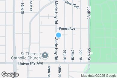 Map image of the property - 1321 Merle Hay Rd