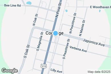 Map image of the property - 1037 S Jones St