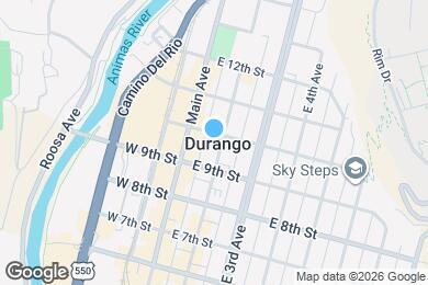 Map image of the property - 949 E 2nd Ave