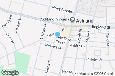 Map image of the property - Ashland Crossing