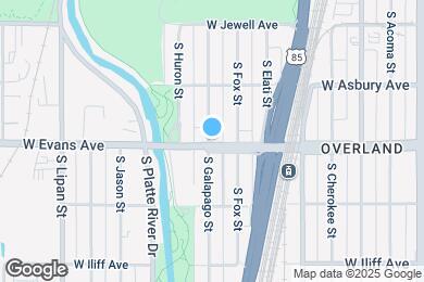 Map image of the property - 2098 S Galapago St