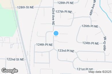 Map image of the property - 12501 43rd Ave NE