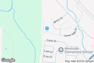 Map image of the property - 388 Green Hills Dr