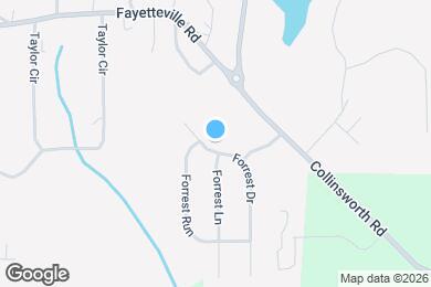 Map image of the property - 213 Forrest Dr