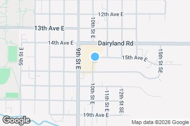 Map image of the property - 1508 10th St E