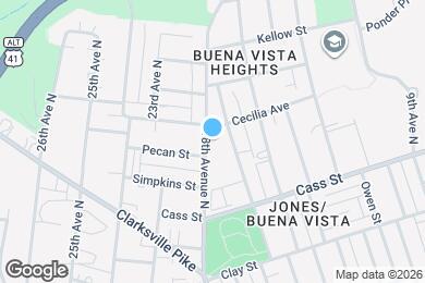 Map image of the property - 2140 18th Ave N