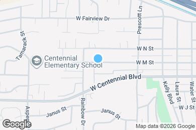 Map image of the property - Centennial (HUD)