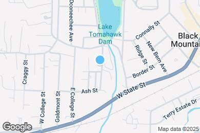 Map image of the property - 110 Swannanoa Ave