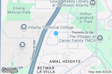 Map image of the property - 1667 Thornton Pl SW
