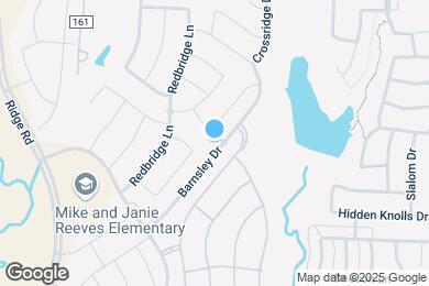 Map image of the property - 2501 Temple Dr