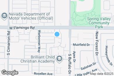 Map image of the property - 7885 W Flamingo Rd