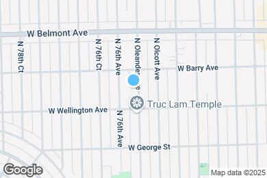 Map image of the property - 3030 N Oleander Ave