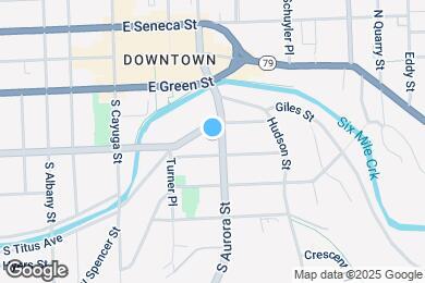 Map image of the property - 310 S Aurora St