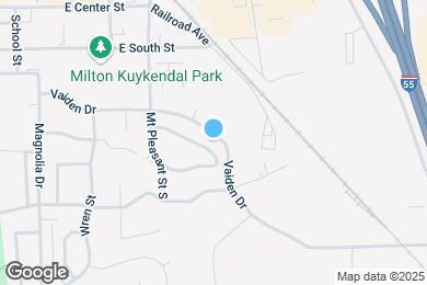 Map image of the property - 410 Vaiden Ridge Dr N