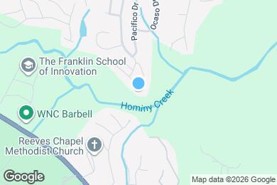 Map image of the property - 893 W Pointe Dr