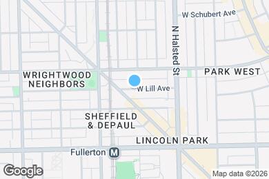 Map image of the property - 881 W Lill Ave