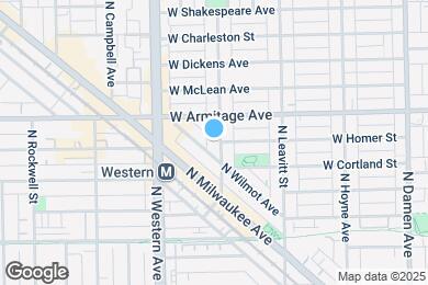 Map image of the property - 1920 N Oakley Ave