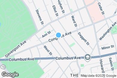 Map image of the property - 672 Congress Ave