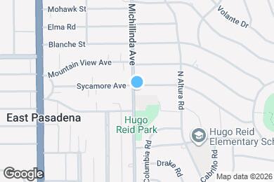 Map image of the property - 1162 Panorama Dr