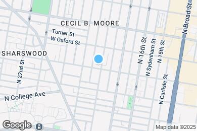 Map image of the property - 1504 N 18th St
