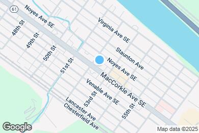 Map image of the property - 5208 MacCorkle Ave SE