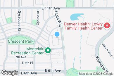 Map image of the property - 841 Uinta Way