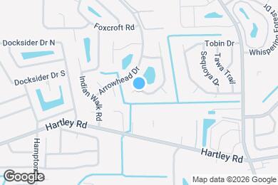 Map image of the property - 10371 Arrow Bluff Ct