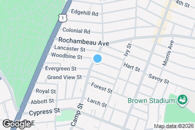 Map image of the property - 95 Woodbine St
