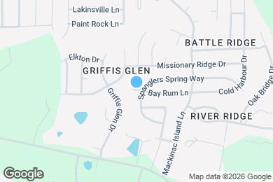 Map image of the property - 4201 Bay Rum Ln