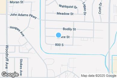 Map image of the property - 2120 Stace St