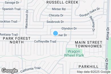 Map image of the property - 1336 Colmar Dr