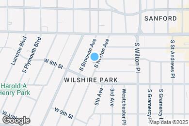 Map image of the property - 715 S Norton Ave