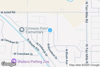 Map image of the property - 2114 N Rosedust Dr