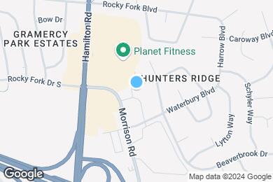 Map image of the property - Hunter's Ridge Apartments