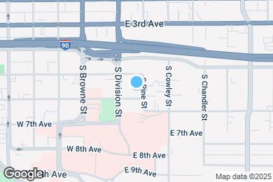 Map image of the property - 29 E 6th Ave