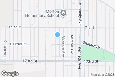 Map image of the property - 7137 McCook Ave
