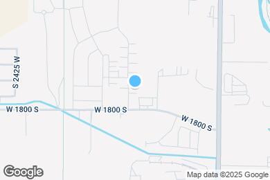 Map image of the property - 2080 W 1755 S