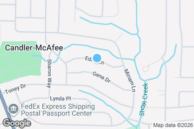 Map image of the property - 2959 Edna Ln
