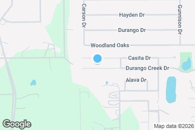 Map image of the property - 7446 Durango Creek Dr