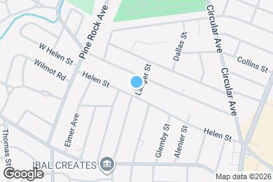 Map image of the property - 193 Helen St