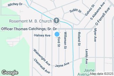 Map image of the property - 113 Sanford St